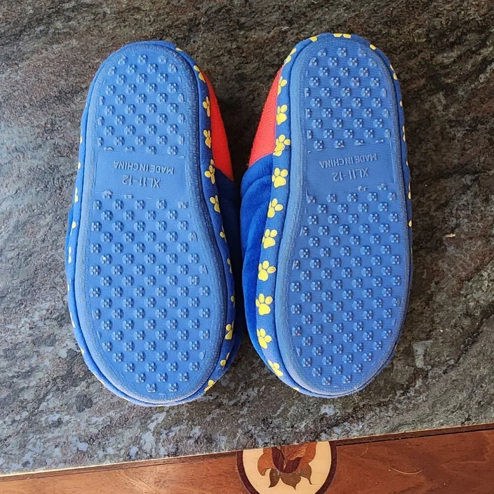 Paw Patrol Kids Slippers Size 11-12